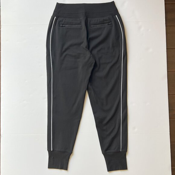 ATHLETA Venice Track Stripe Jogger Pant Sz XS Black w/White NEW w/o Tag #854423 - Picture 6 of 11